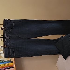 Citizens Of Humanity Dark Blue Boot Cut Jeans